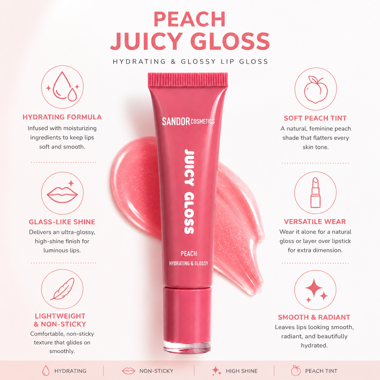 Juicy Gloss Peach